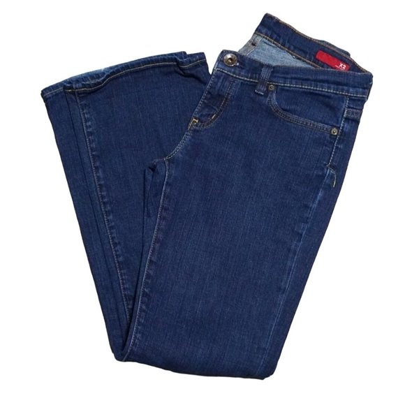 X2 Jeans Curvy Boot Cut Womens Waist 31 Dark Wash Denim - Picture 6 of 13
